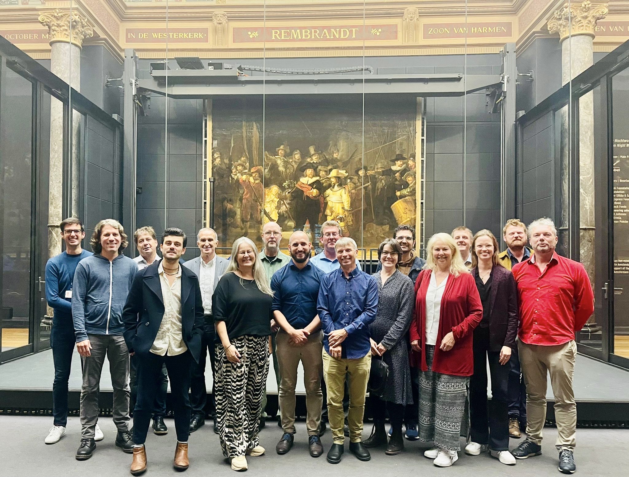 Linked Art Workshop attendees in Amsterdam (2023)